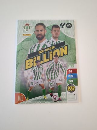 Carta Billion Isco-Lo Celso Adrenalyn