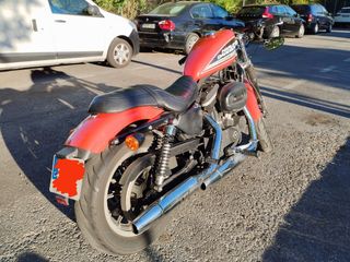 Harley Davidson sportster 883R naranja