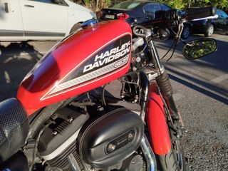 Harley Davidson sportster 883R naranja