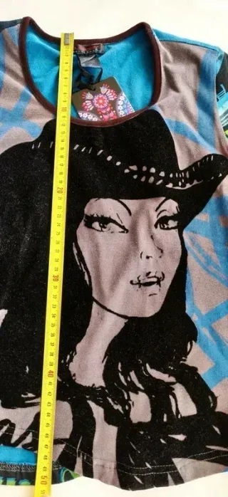 fabulosa camiseta cowgirl Custo Barcelona