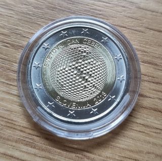 2 euros Eslovènia 2018 SC