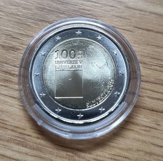 2 euros Eslovènia 2019 SC