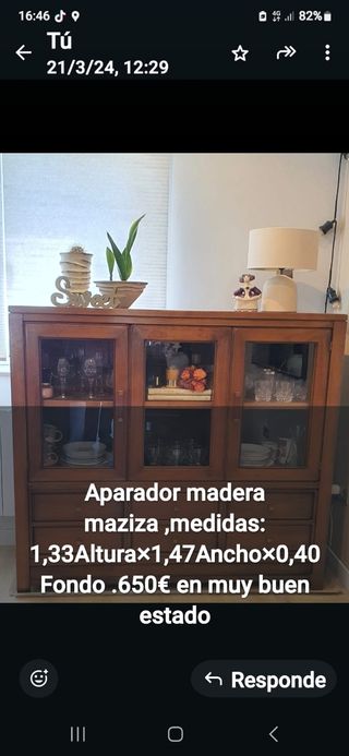 Vitrina comedor