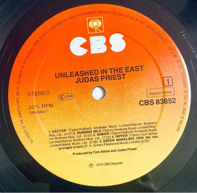 Judas Priest - Unleashed In The East Live In Japan