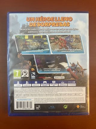 Knack 2 II Precintado PAL España PS4 PlayStation