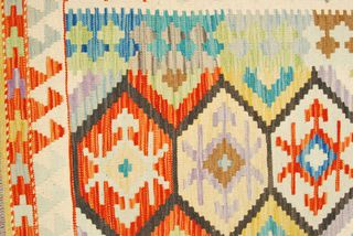 Autentico KILIM Lana Kaudani Misura 200x157 CM