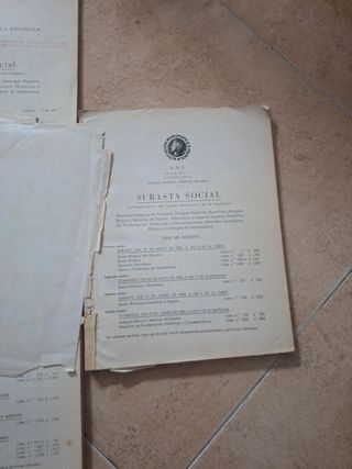 19.32 Asociación Numismatica Española 1951-57-60