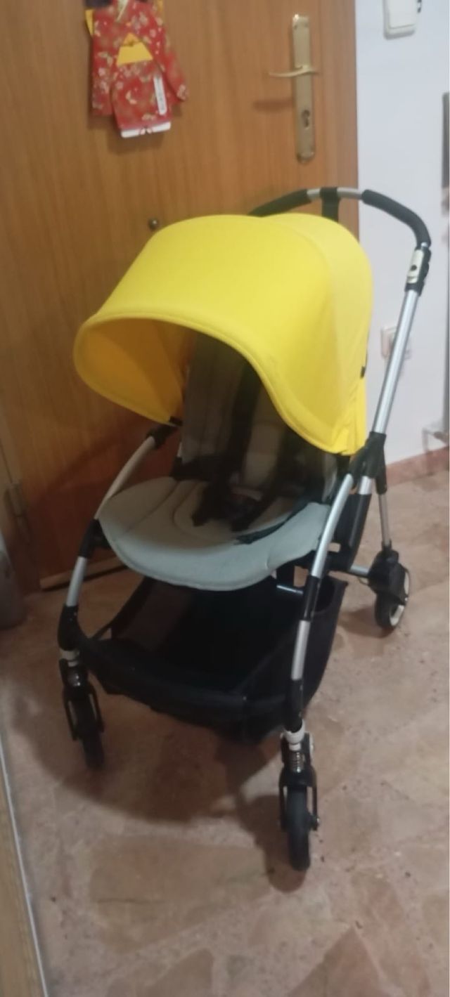 Bugaboo bee 3 y saco de invierno original gris