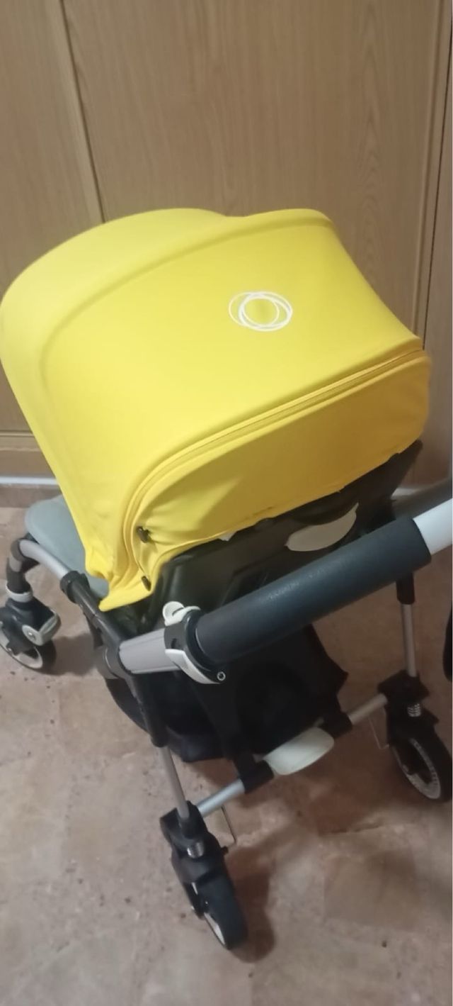 Bugaboo bee 3 y saco de invierno original gris