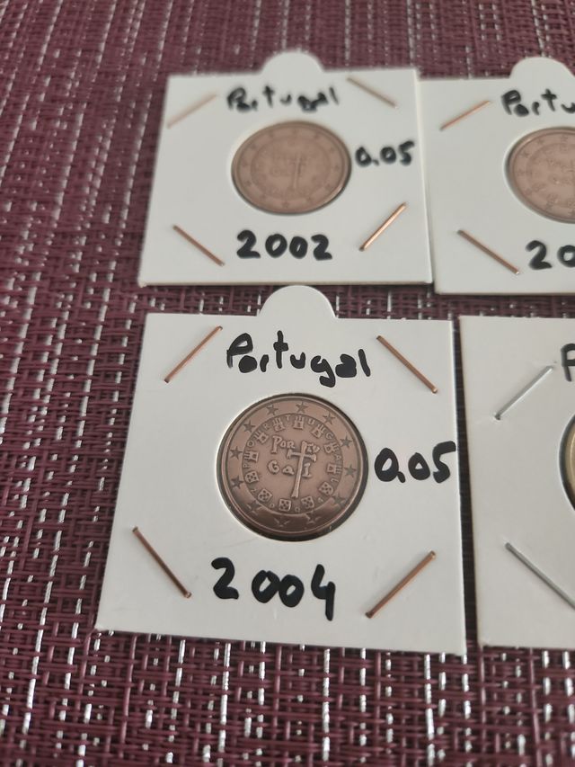 Monedas euro Portugal
