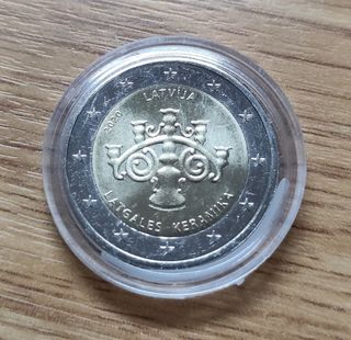 2 euros Letònia 2020 SC
