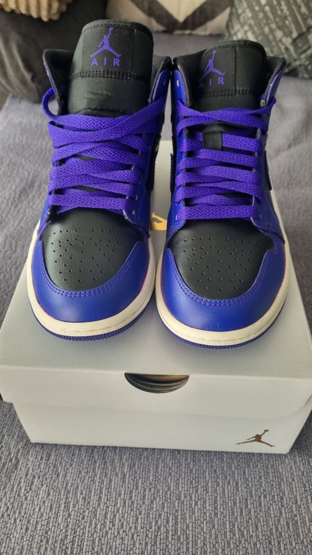 Air Jordan 1 mid Blue Royal 36.5 nuevas 