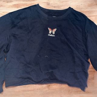 Sudadera corta Hollister