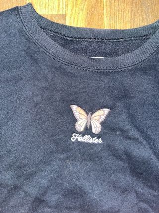 Sudadera corta Hollister