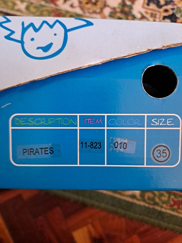 Botas agua niño numero 35