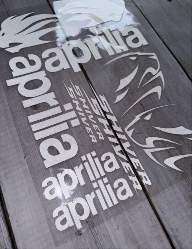 PACK PEGATINAS VINILOS MOTO APRILIA GPR SHIVER GT