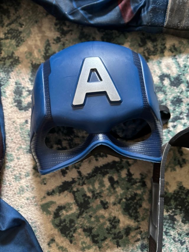 Disfraz infantil Capitán América talla 8/10