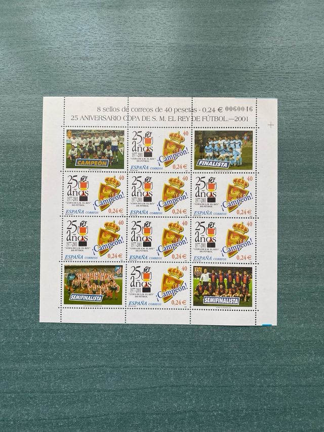 ESPAÑA HOJAS BLOQUE 2001