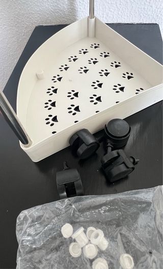 Estante de almacenamiento de cuatro niveles