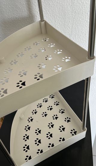 Estante de almacenamiento de cuatro niveles