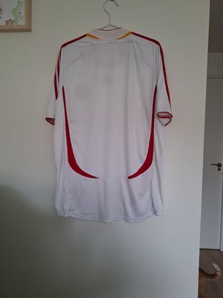 Camiseta seleccion española blanca.