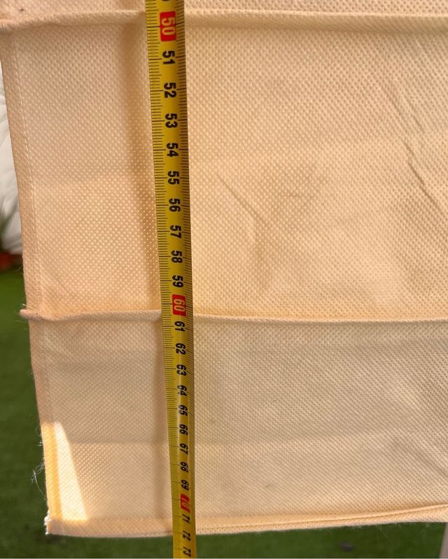 Zapatero de tela colgable para 12 pares