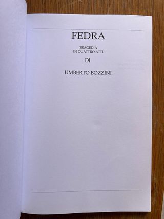 Fedra (Italian Edition)