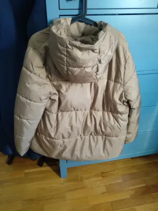 Anorak Parka acolchada tres cuartos