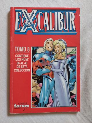 Tomo comics Excalibur Marvel