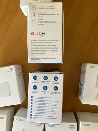 Kit alarma Apple Homekit, marca Aqara