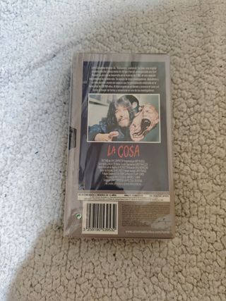 La cosa vhs