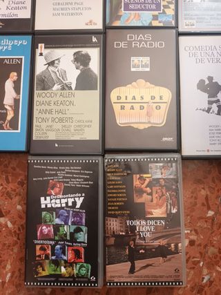Colección 26 + 3 películas VHS Woody Allen