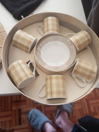 Juegos de café sin estrenar