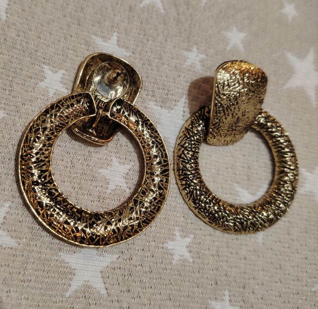 pendientes oro viejo