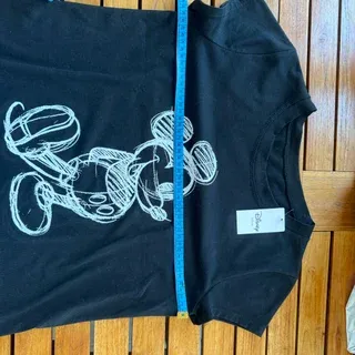 Original camiseta Mickey efecto tiza