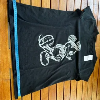 Original camiseta Mickey efecto tiza