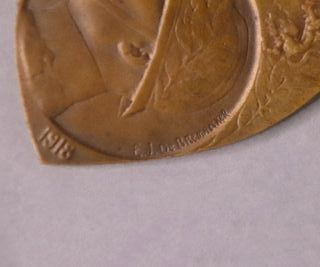 BELGICA MEDALLA CONMEMORATIVA CAMPAÑA 1914-1918