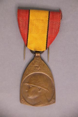 BELGICA MEDALLA CONMEMORATIVA CAMPAÑA 1914-1918
