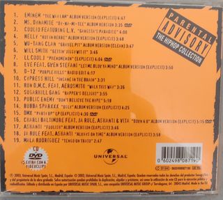 Lote CDs Hip Hop y Electrónica