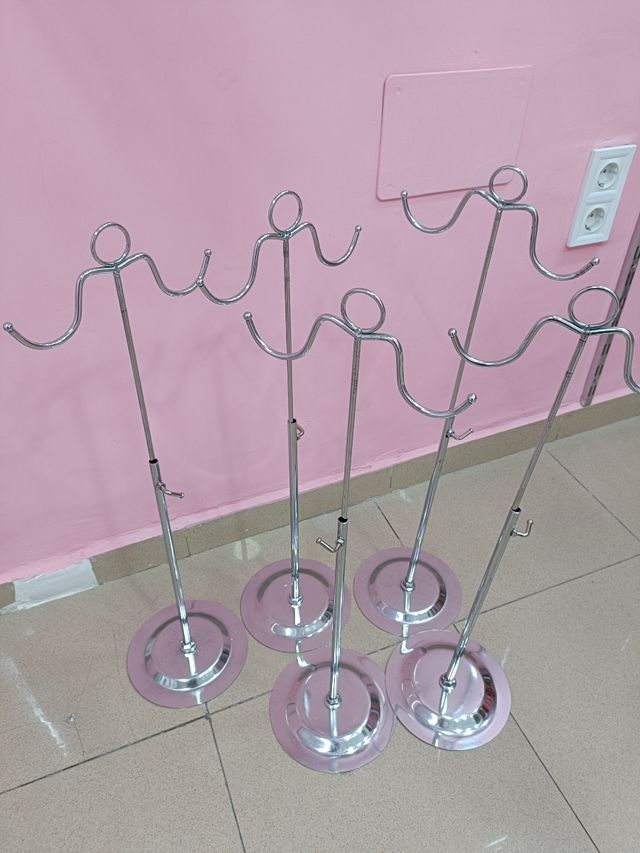 Expositor exhibidor gancho burro de ropa