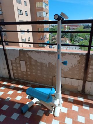 Bicicleta estática pequeña decathlon