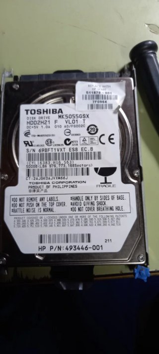 Ordenador Toshiba