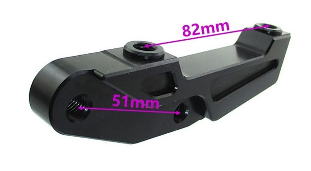 soporte pinza freno RPM horquillas marzocchi pit