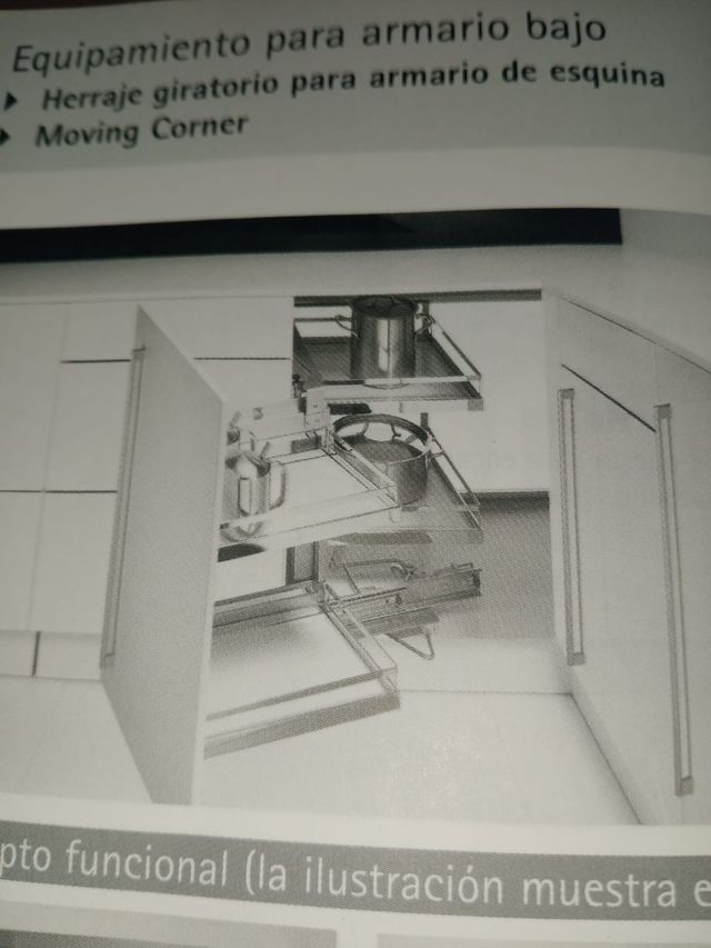 CARRO EXTRAIBLE PARA ÁRMARIO DE COCINA