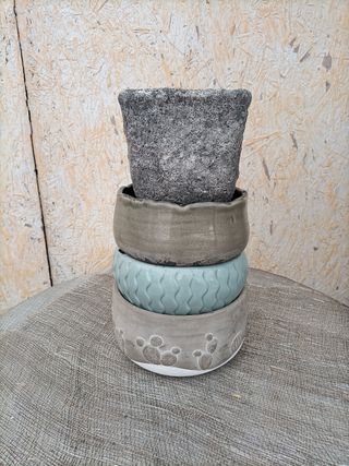 Vaso Ciotola Bassa e Larga Piante Grasse