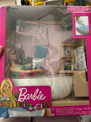 Barbie baño de burbujas