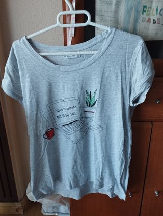 2 camisetas talla L Pull and Bear
