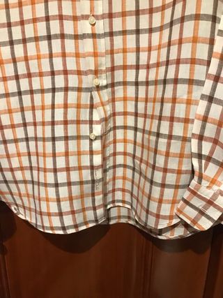 Camisa lino MASSIMO DUTTI Talla L