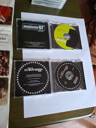 4 cds Operación triunfo