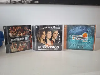 4 cds Operación triunfo